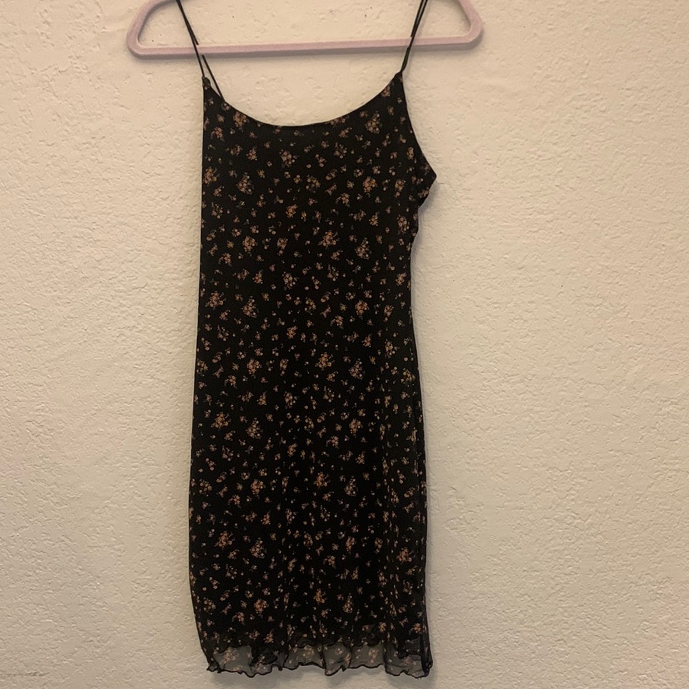 Rue21 Black floral dress size large